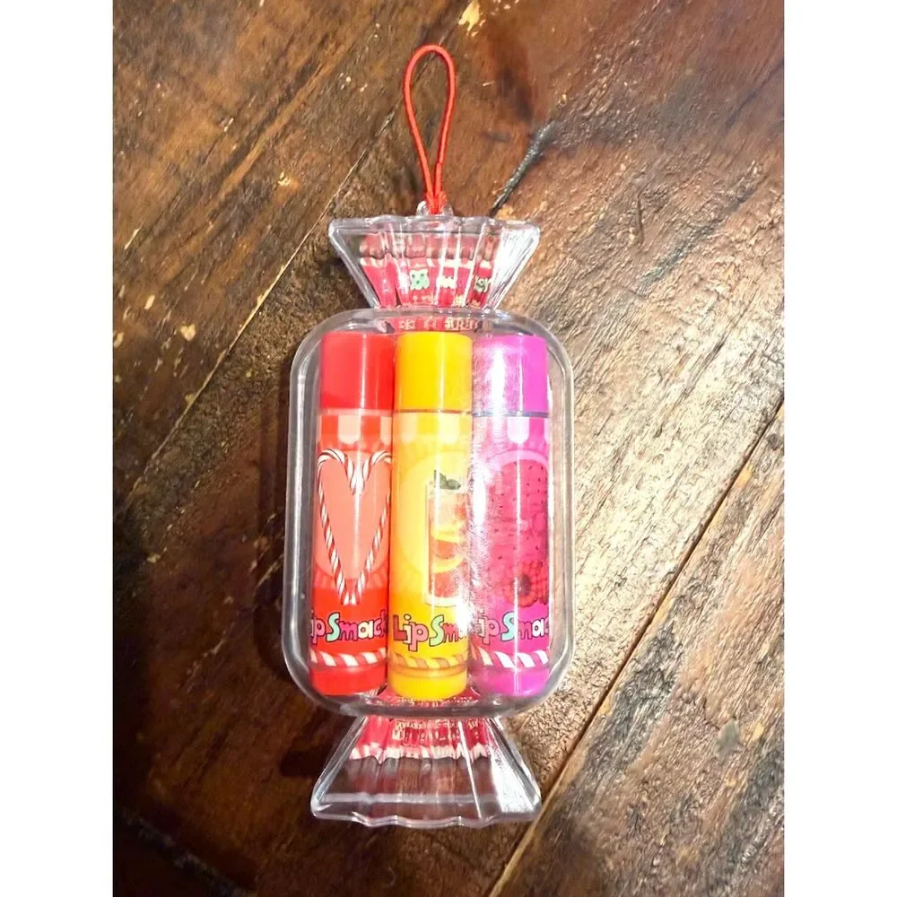 Lip Smacker Holiday Candy Lip Balm Trio